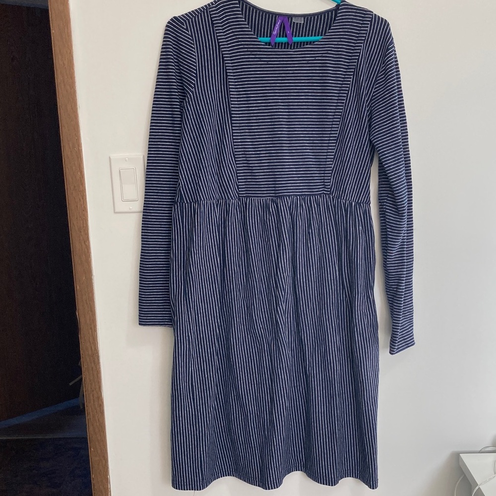 Seraphine Maternity and Nursing Striped Dress
